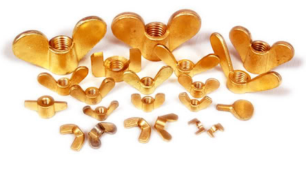 Brass Wing Nut Manufacturer Supplier Wholesale Exporter Importer Buyer Trader Retailer in Mumbai Maharashtra India